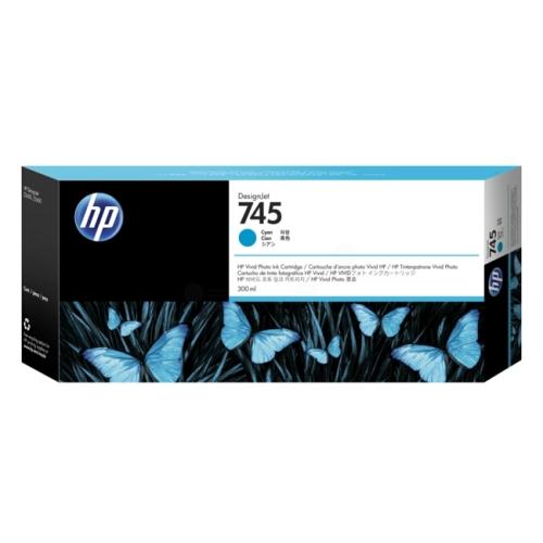 HP Bläckpatron cyan (F9K03A / 745)