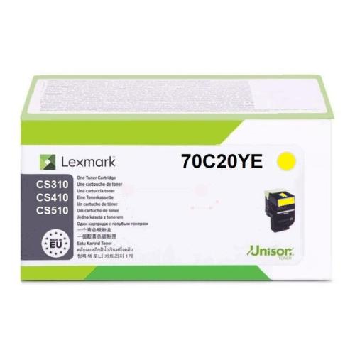 Lexmark Toner gul (70C20YE / 702Y)