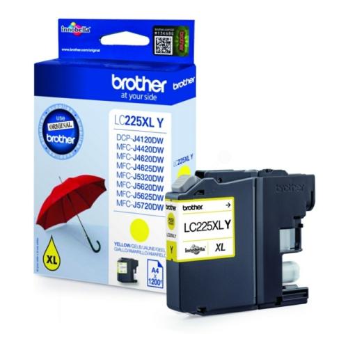 Brother Bläckpatron gul (LC225XLY)