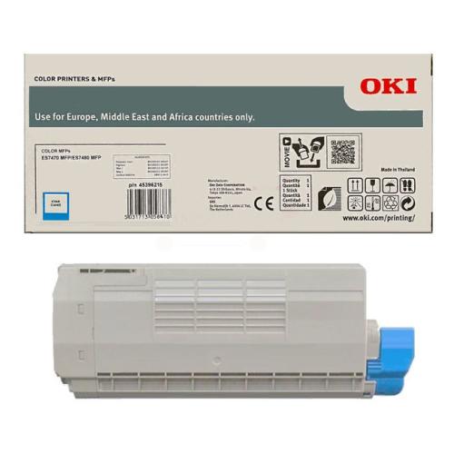 Oki Toner cyan (45396215)