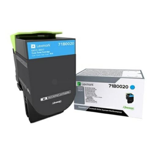 Lexmark Toner cyan (71B0020 / 071B0020)