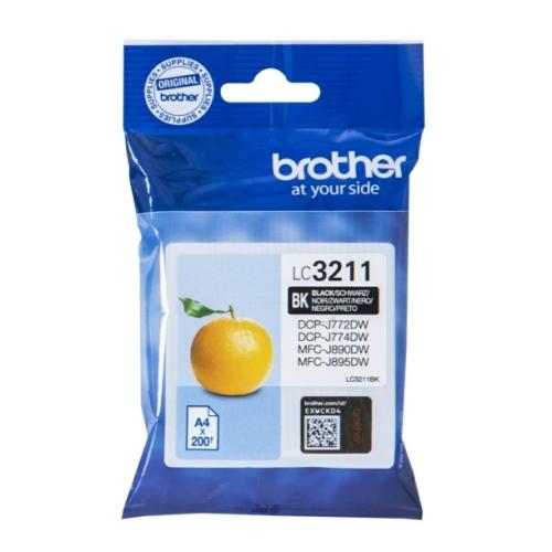 Brother Bläckpatron svart (LC3211BK)
