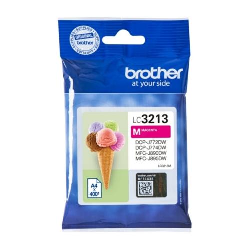 Brother Bläckpatron magenta (LC3213M)
