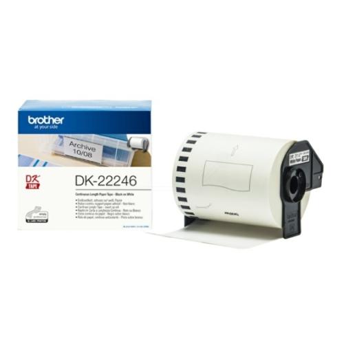 Brother Etiketter vit (DK22246), 103mm