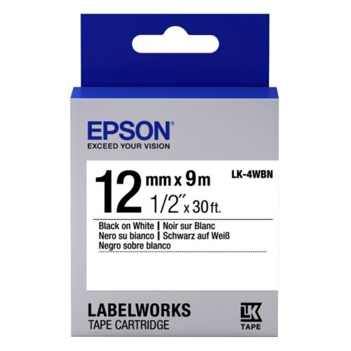 Epson Färgband svart / vit (C53S654021 / LK4WBN)