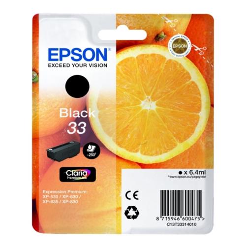 Epson Bläckpatron svart (C13T33314012 / 33)