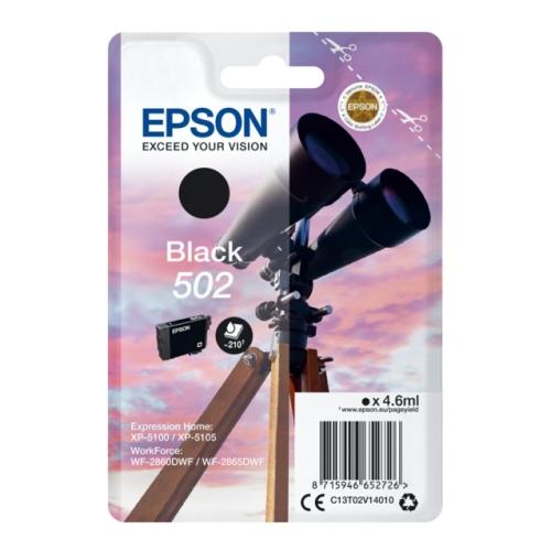 Epson Bläckpatron svart (C13T02V14010 / 502)
