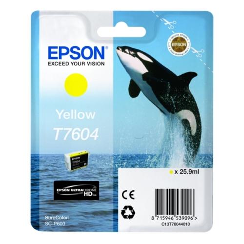 Epson Bläckpatron gul (C13T76044010 / T7604)