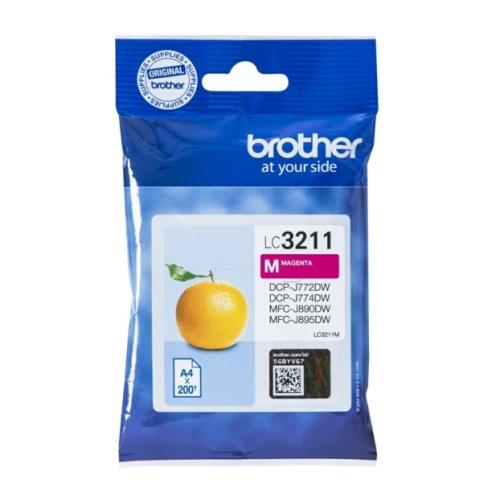Brother Bläckpatron magenta (LC3211M)