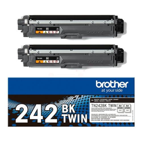 Brother Toner svart (TN242BKTWIN) (Tvåpack)
