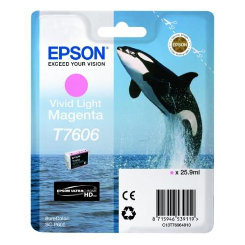 Epson Bläckpatron magenta foto (C13T76064N10 / T7606)