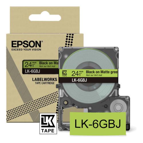 Epson Etiketter svart / genomskinlig (C53S672079 / LK6GBJ)