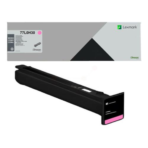 Lexmark Toner magenta (77L0H30 / 077L0H30) (hög kapacitet)