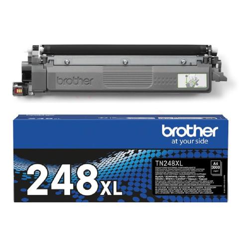 Brother Toner svart (TN248XLBK) (hög kapacitet)