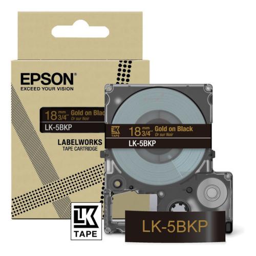 Epson Etiketter svart / guld (C53S672095 / LK5BKP)