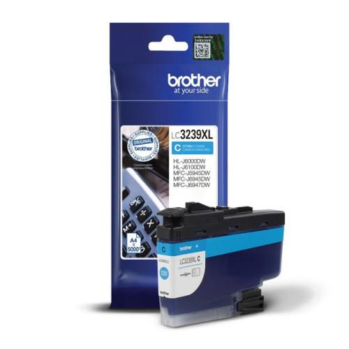 Brother Bläckpatron cyan (LC3239XLC)