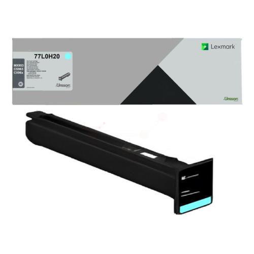 Lexmark Toner cyan (77L0H20 / 077L0H20) (hög kapacitet)