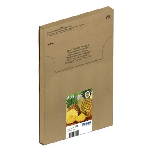 Epson Bläckpatron svart / cyan / magenta / gul (C13T10G64510 / 604) (multipack)