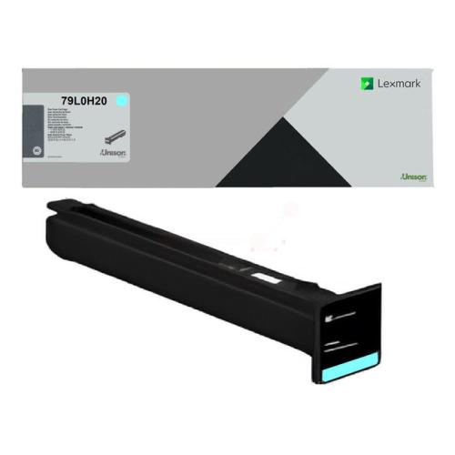Lexmark Toner cyan (79L0H20 / 079L0H20) (hög kapacitet)
