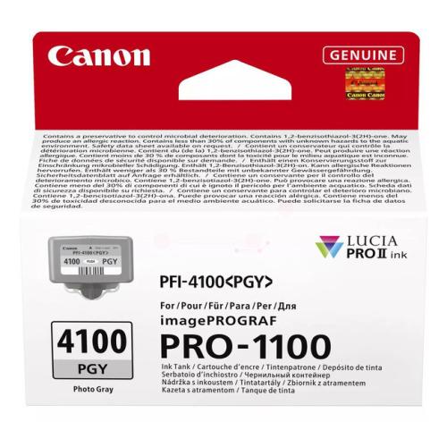 Canon Bläckpatron grå foto (6784C001 / PFI4100PGY)