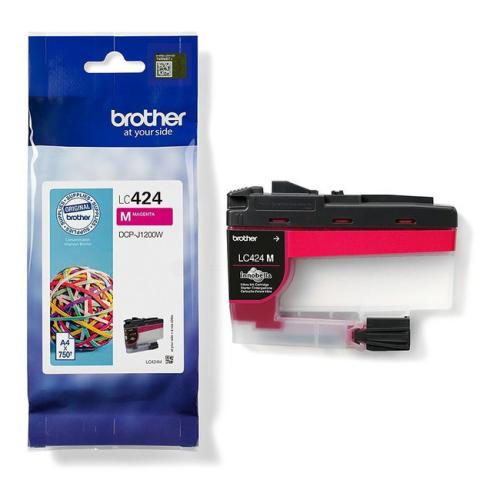 Brother Bläckpatron magenta (LC424M)
