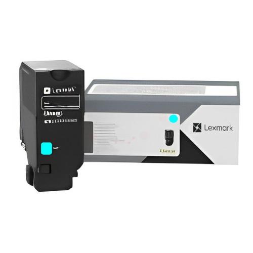 Lexmark Toner cyan (81C0X20 / 081C0X20) (hög kapacitet)
