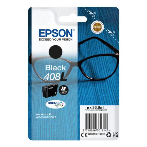 Epson Bläckpatron svart (C13T09K14010 / 408L) (hög kapacitet)