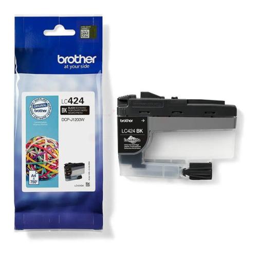 Brother Bläckpatron svart (LC424BK)