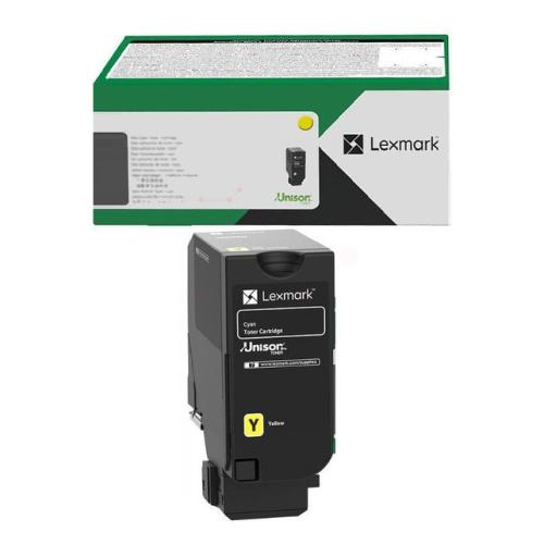 Lexmark Toner gul (71C2XY0 / 071C2XY0) (Return, hög kapacitet)