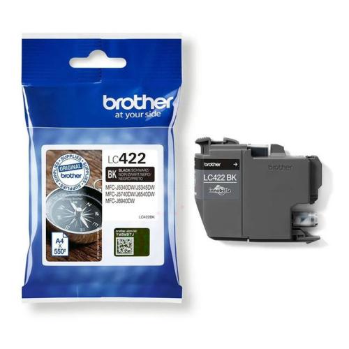 Brother Bläckpatron svart (LC422BK)