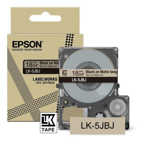 Epson Etiketter svart (C53S672091 / LK5JBJ)