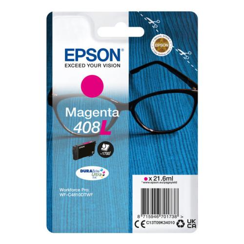 Epson Bläckpatron magenta (C13T09K34010 / 408L) (hög kapacitet)