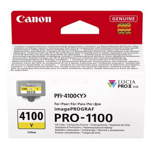 Canon Bläckpatron gul (6780C001 / PFI4100Y)