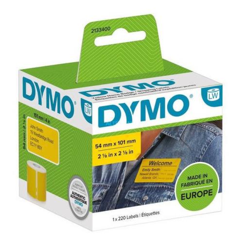 Dymo Etiketter gul (2133400)