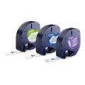 Dymo Etiketter gul / silver / vit (91241 / S0721800)