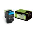 Lexmark Toner cyan (70C2XC0 / 702XC) (Return, hög kapacitet)