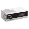 Epson Toner svart (C13S050711 / 0710) (Tvåpack, Return, hög kapacitet)