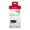Canon Bläckpatron svart mato / cyan foto / magenta foto / röd / grön (1033B013 / PGI9) (multipack)