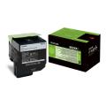 Lexmark Toner svart (80C2XK0 / 802XK) (Return, hög kapacitet)