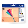 Brother Bläckpatron svart / cyan / magenta / gul (LC223VALBPDR) (multipack)