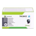 Lexmark Toner cyan (70C20CE / 702C)