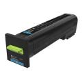 Lexmark Toner cyan (82K2HC0 / 082K2HC0) (Return, hög kapacitet)