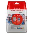 Canon Bläckpatron / Fotopapper svart / cyan / magenta / gul (0386C009 / CLI571) (multipack)