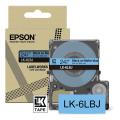 Epson Etiketter svart / blå (C53S672082 / LK6LBJ)